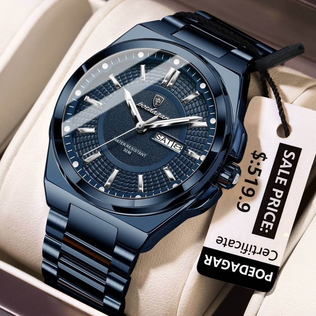 Poedagar 896 CH For Men - Blue