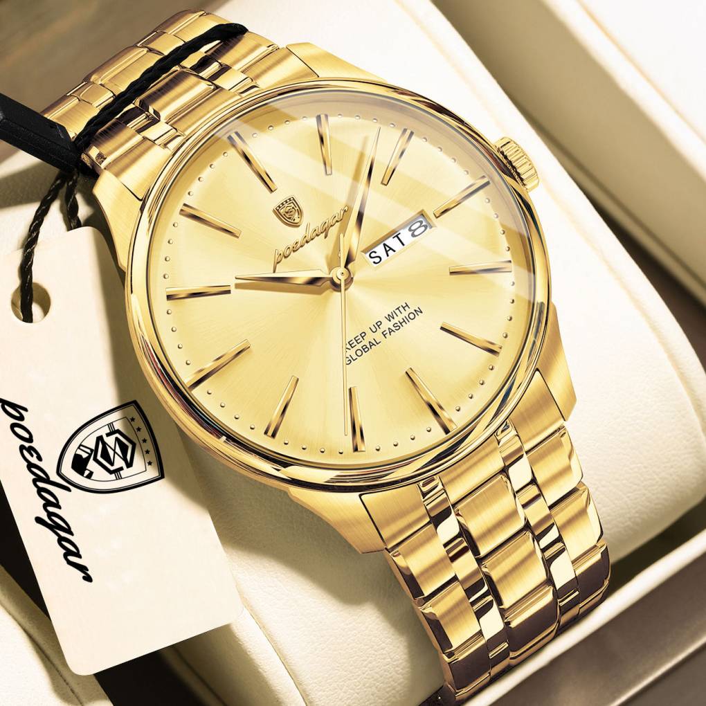 Poedagar 843 CH For Men - Gold