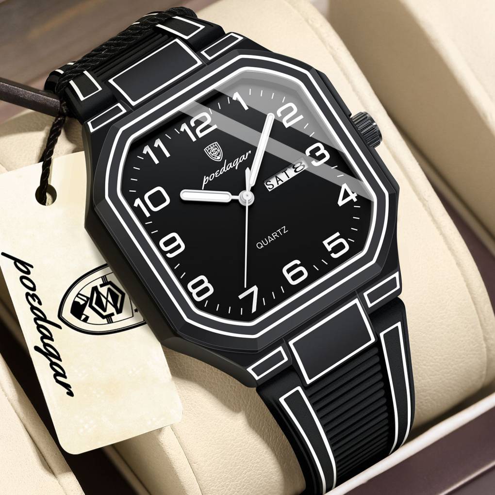 Poedagar 608 R For Men - Black