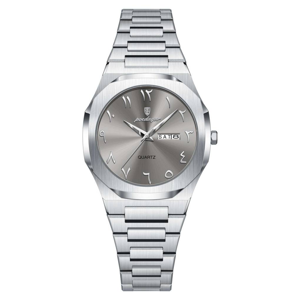 Poedagar 798 For Women – Silver Gray