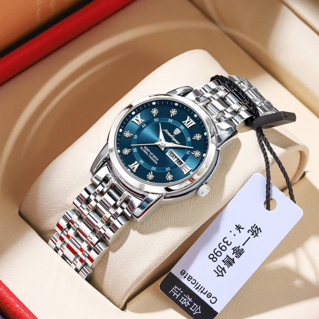 Poedagar 769 For Women - Silver Blue