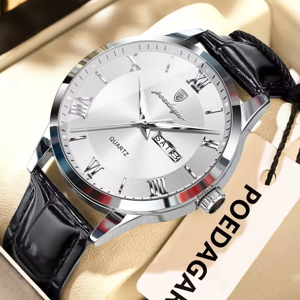 Poedagar 978 L For Men - Black White