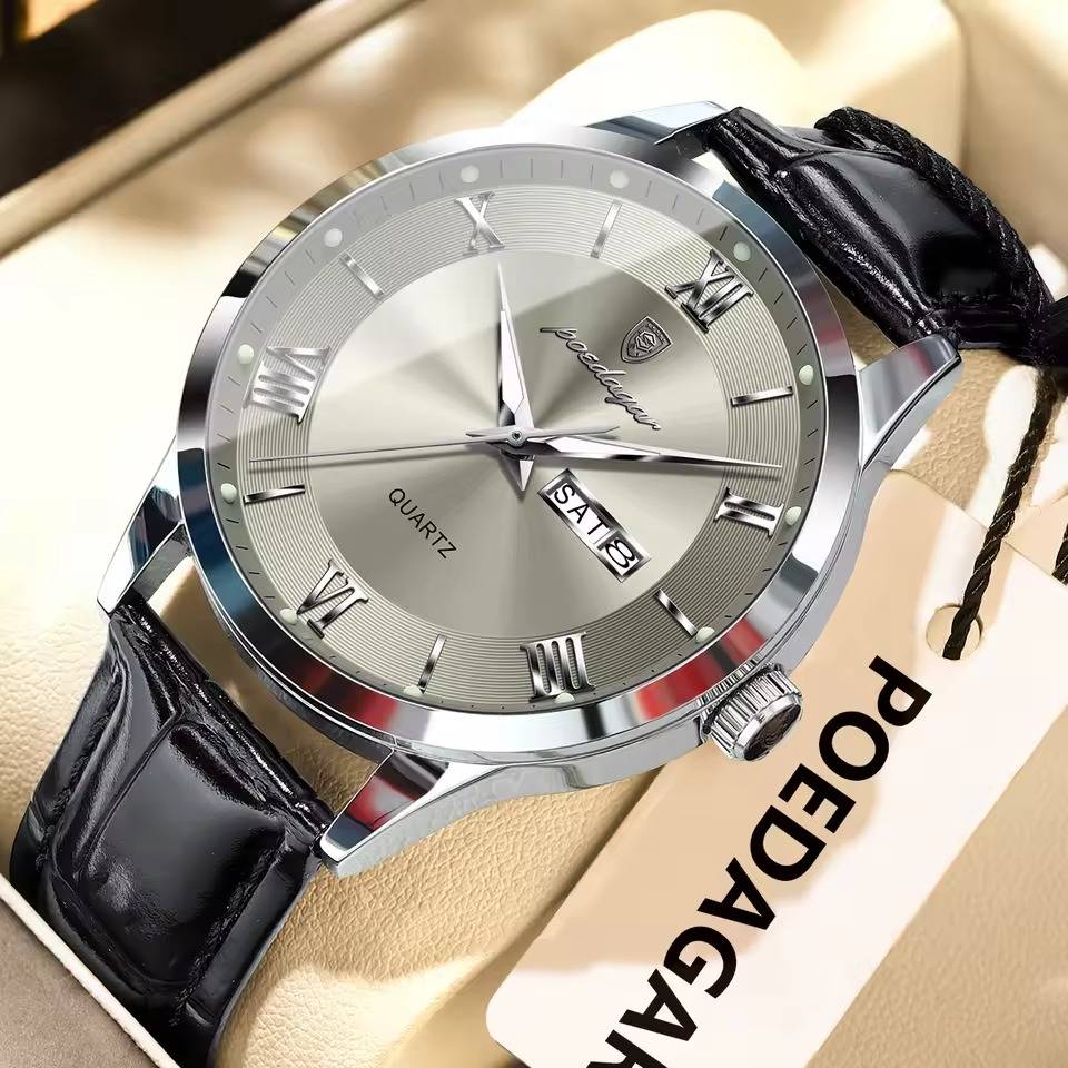 Poedagar 978 L For Men - Black Gray