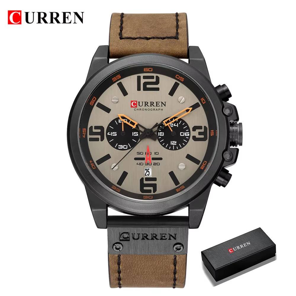 Curren 8314 L For Men - Brown