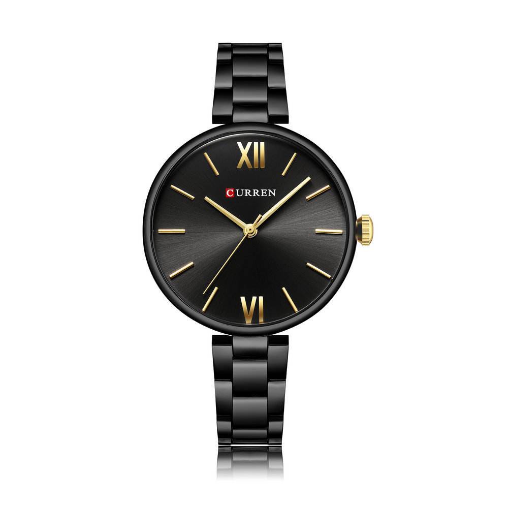 Curren 9017 CH  For Women - Black