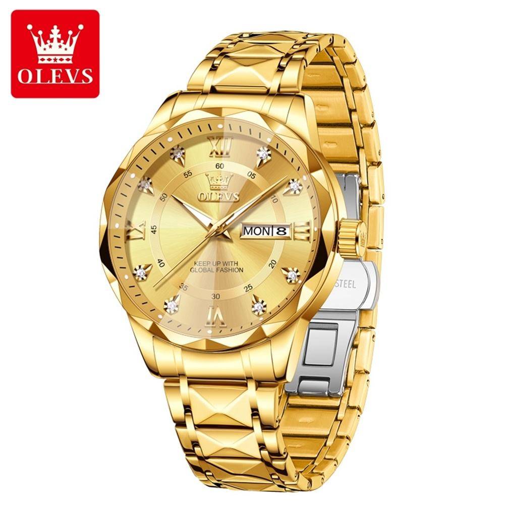 Olevs 5609 CH For Men - Gold