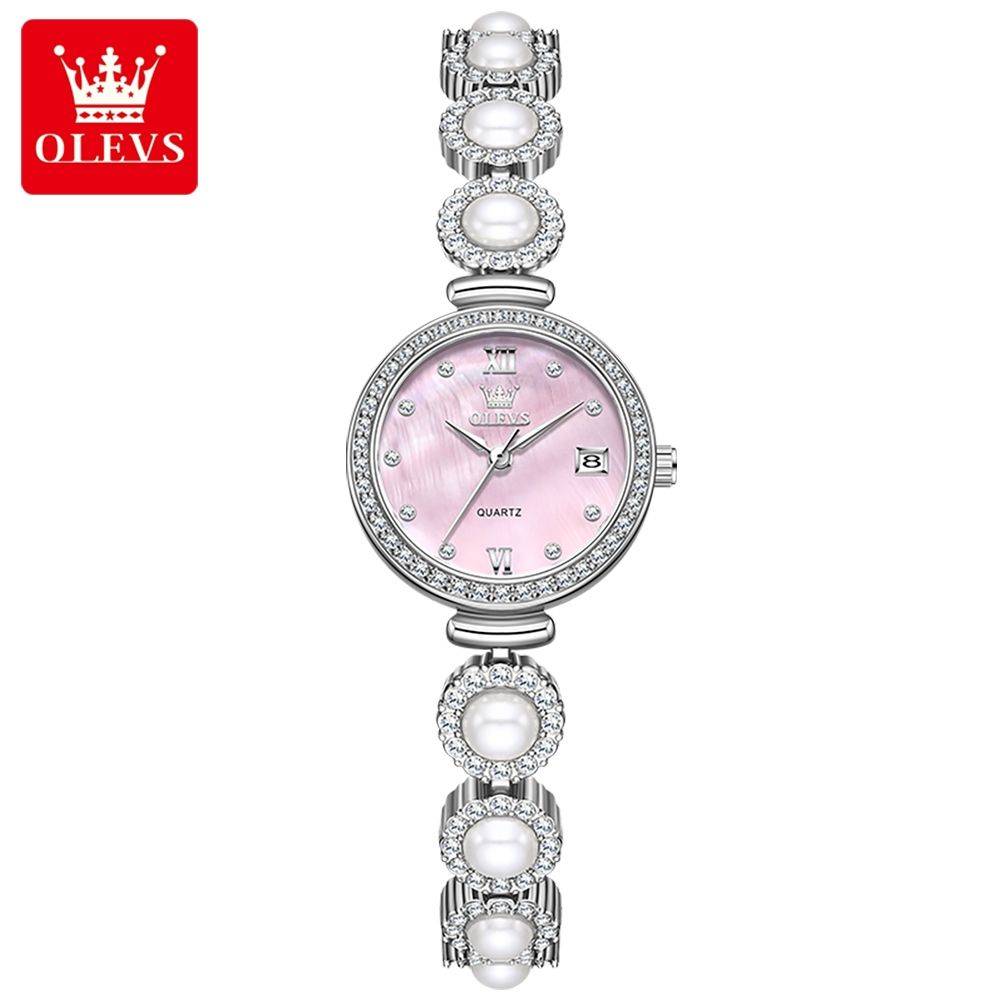 Olevs 5635 CH For Women - Silver Pink