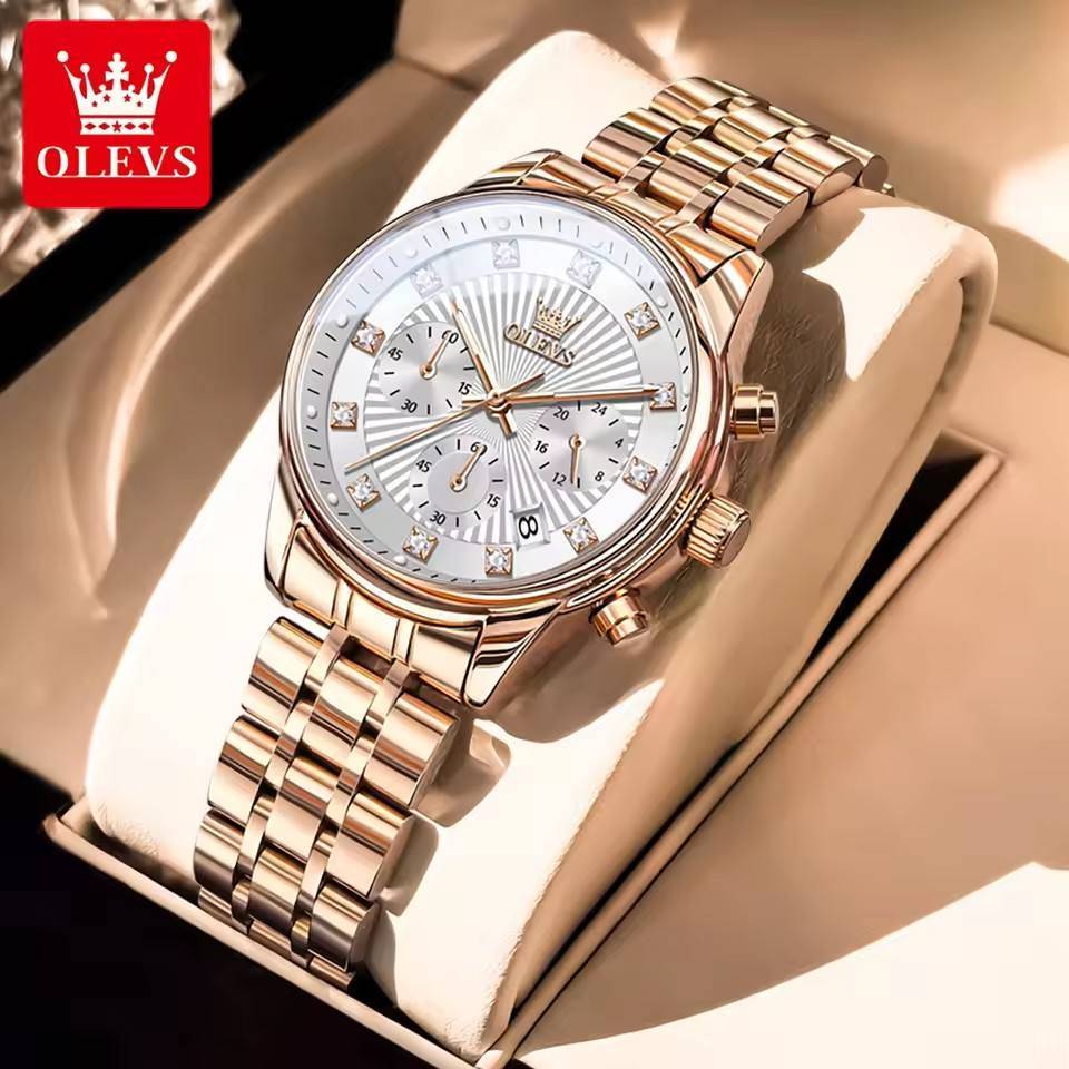 Olevs 3669 For Women - Rose White