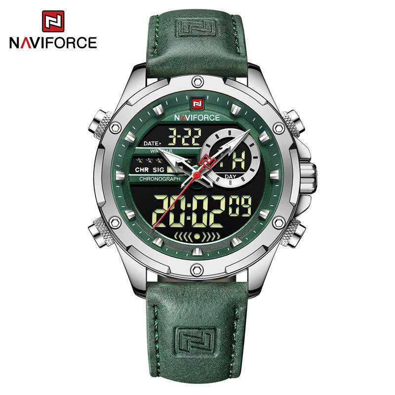 Naviforce 9208 L - Silver Green
