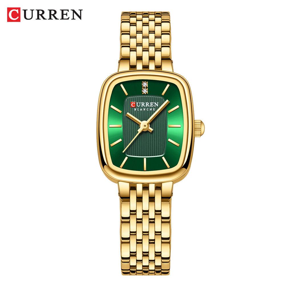 Curren 9093 For Women - Gold Green