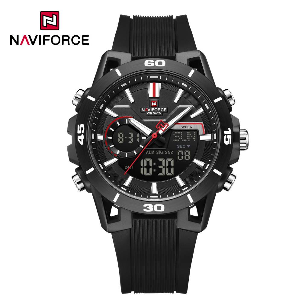 Naviforce 7135 For Men - Black