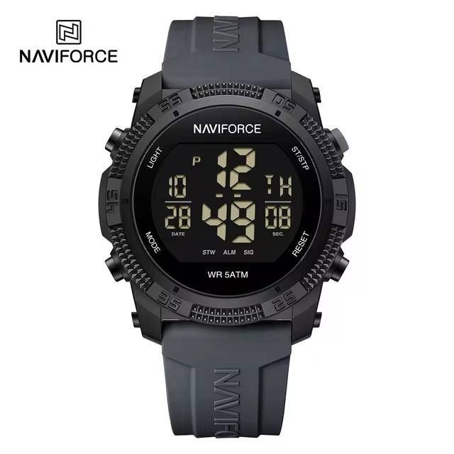 Naviforce 7104 For Men - Gray