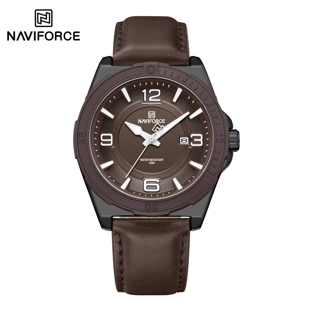 Naviforce 8084 L For Men - Chocolate