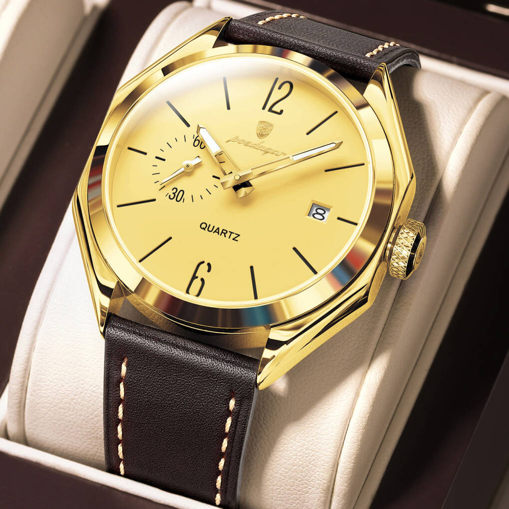 Poedagar 689 L For Men - Gold