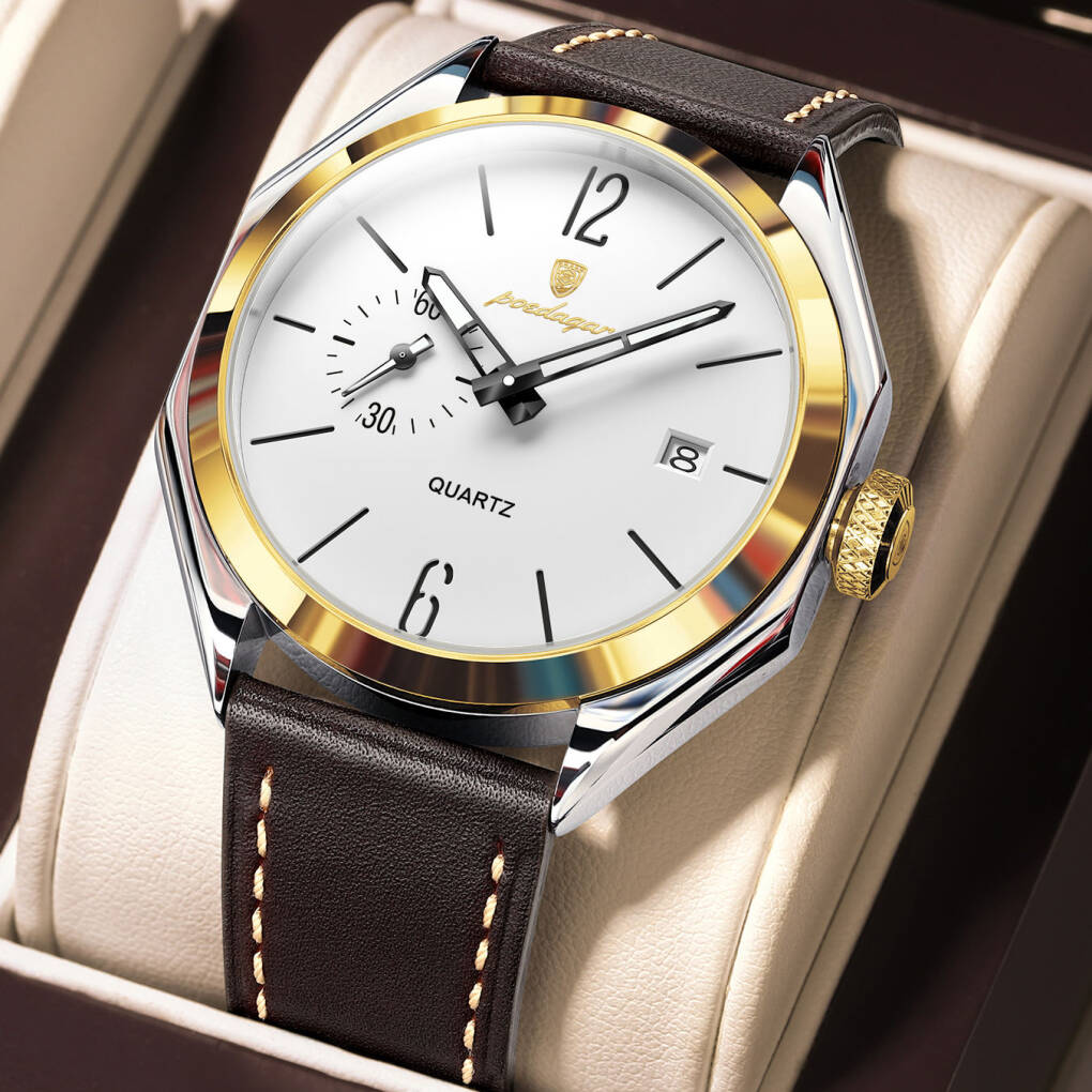 Poedagar 689 L For Men - Gold White