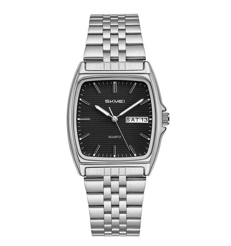 Skmei 2628 CH For Men - Silver Black