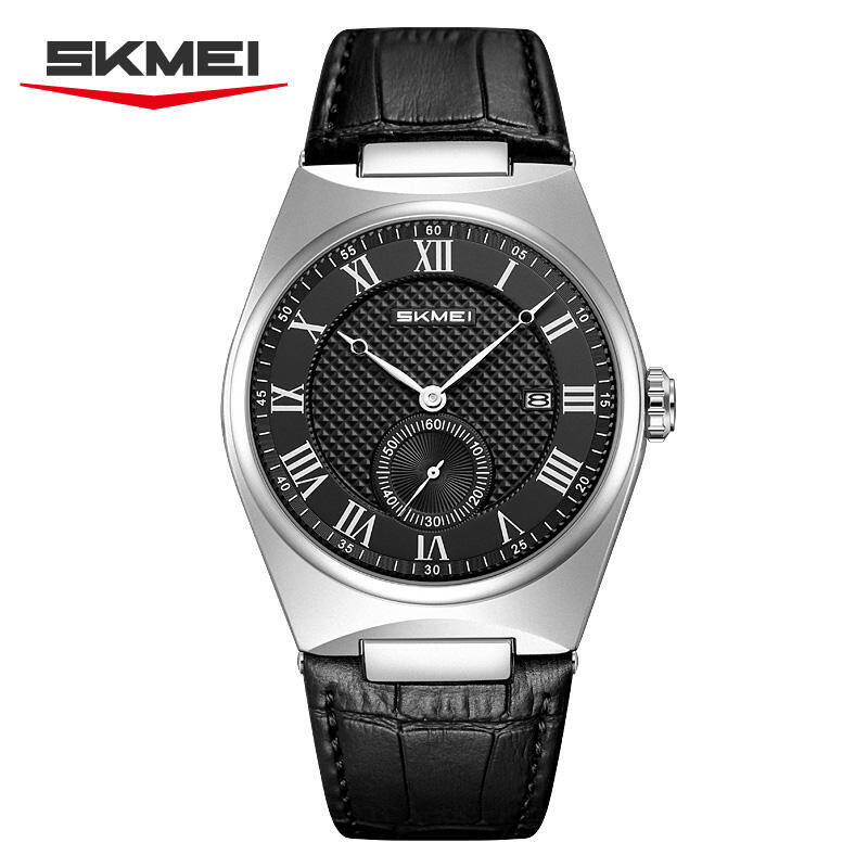 Skmei 9390 L Men Watch - Silver Black