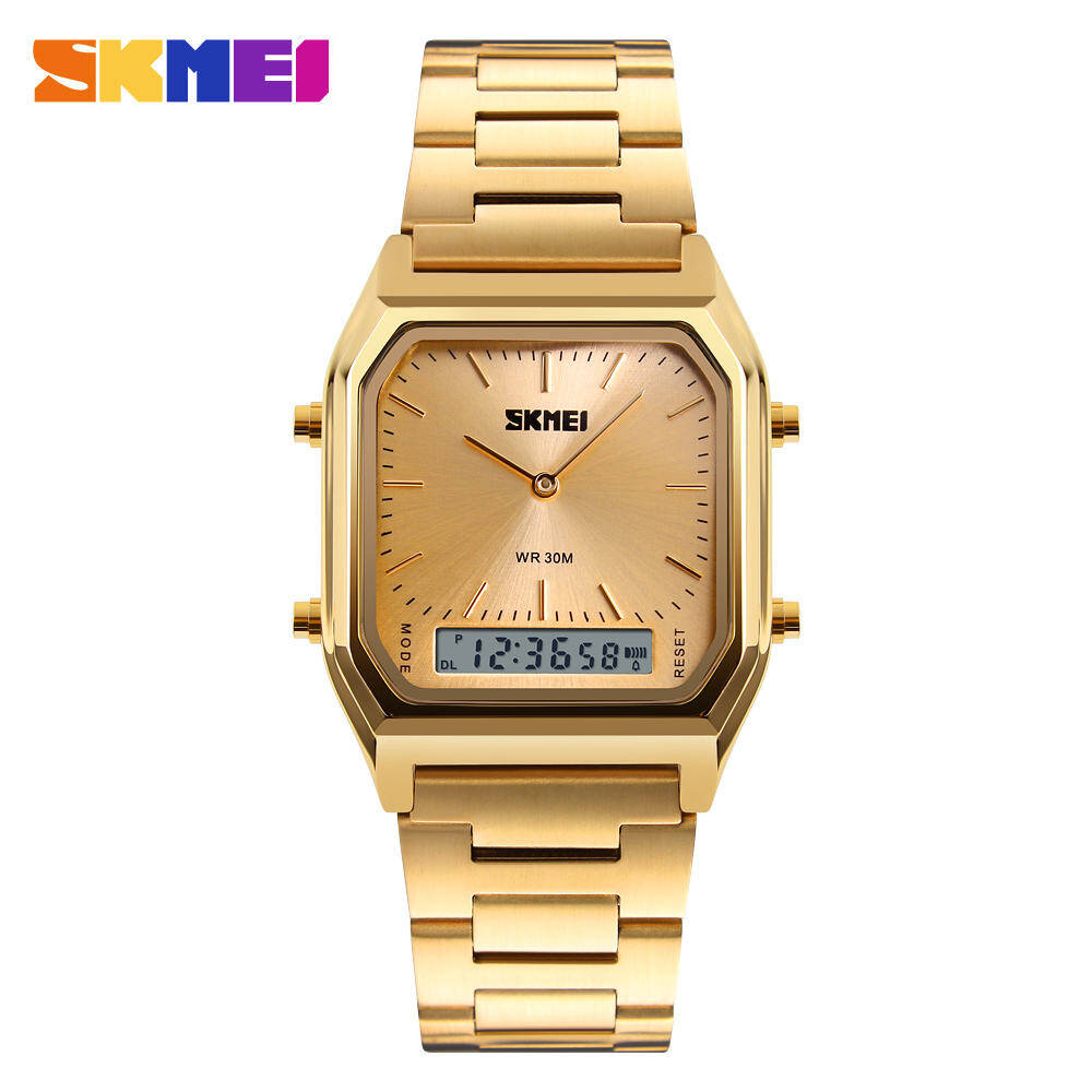 SKMEI 1220 CH For Men Watch - Gold