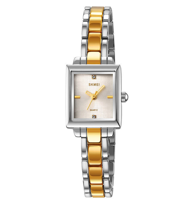 SKMEI 2315 CH Women Watch - Silver Gold White
