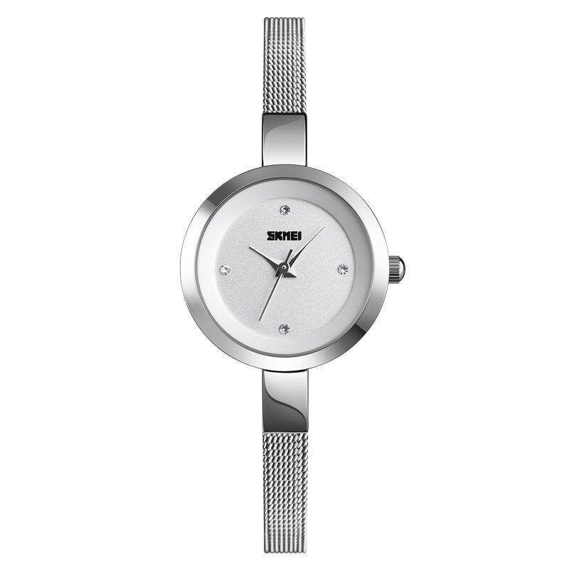 SKMEI 1390 Women Watch - Silver