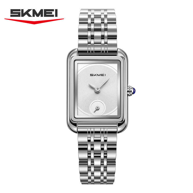 SKMEI 2670 CH For Women Watch - Silver White