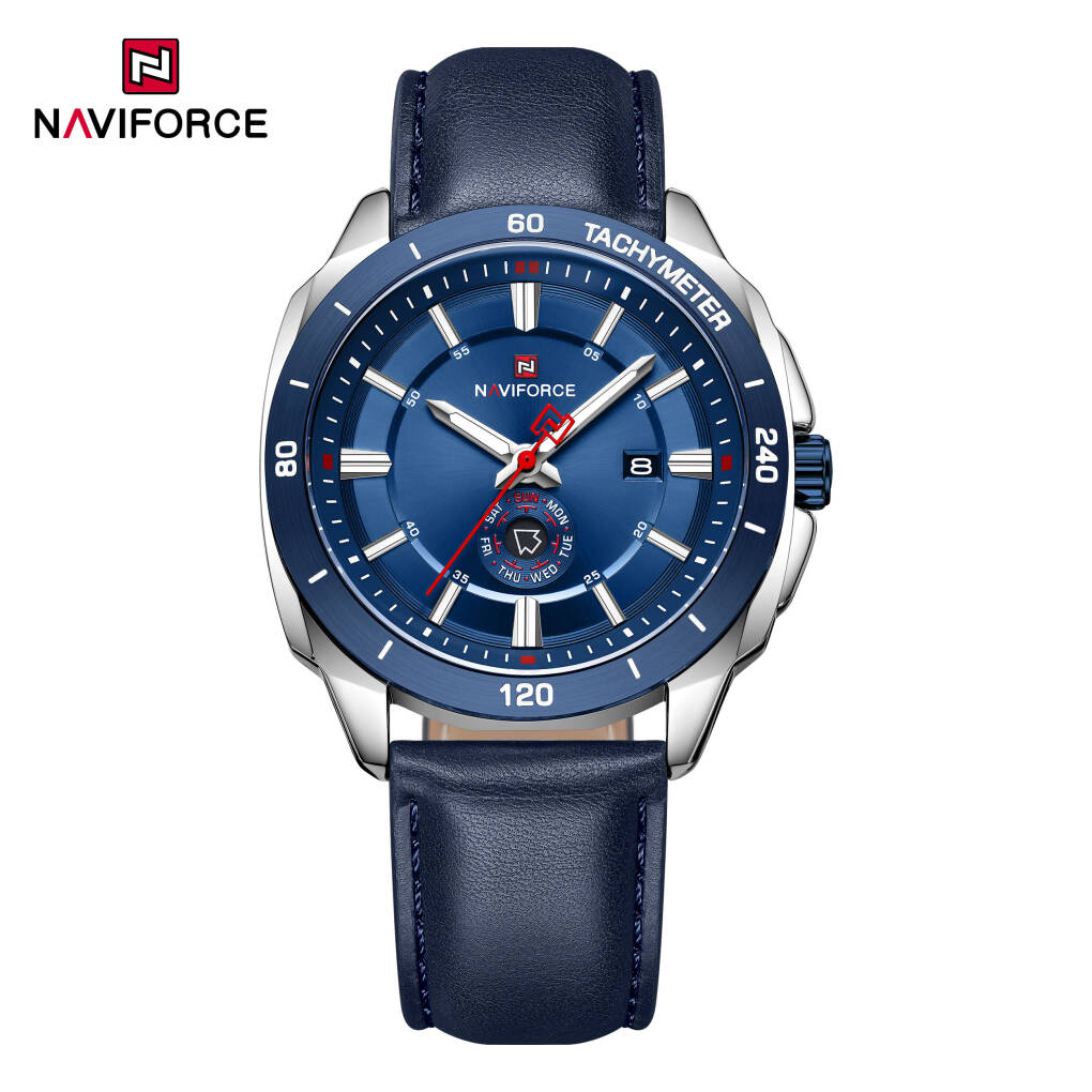 NAVIFORCE 9269 L Men Watch - Silver Blue