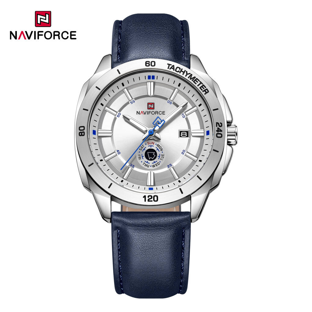 NAVIFORCE 9269 L Men Watch - Silver Blue White
