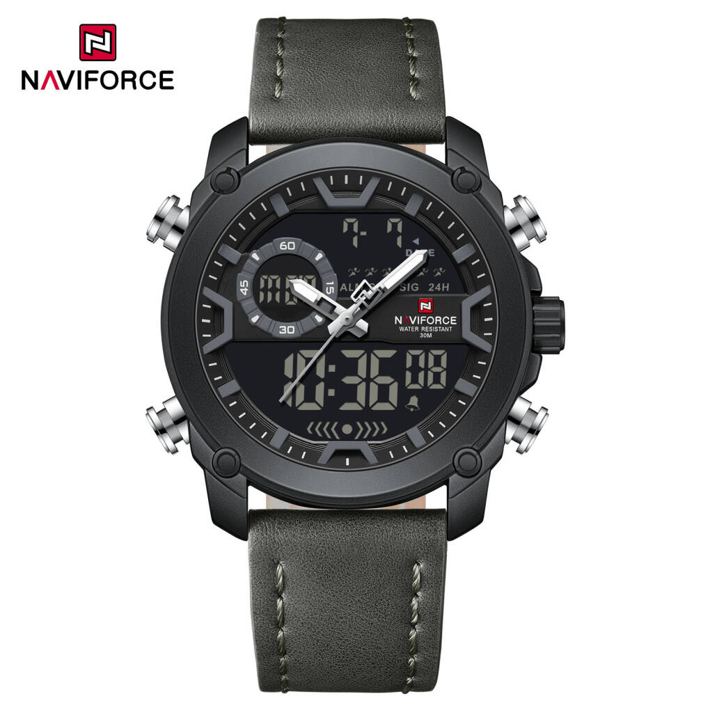 NAVIFORCE 9261 L Men Watch - Black Gray