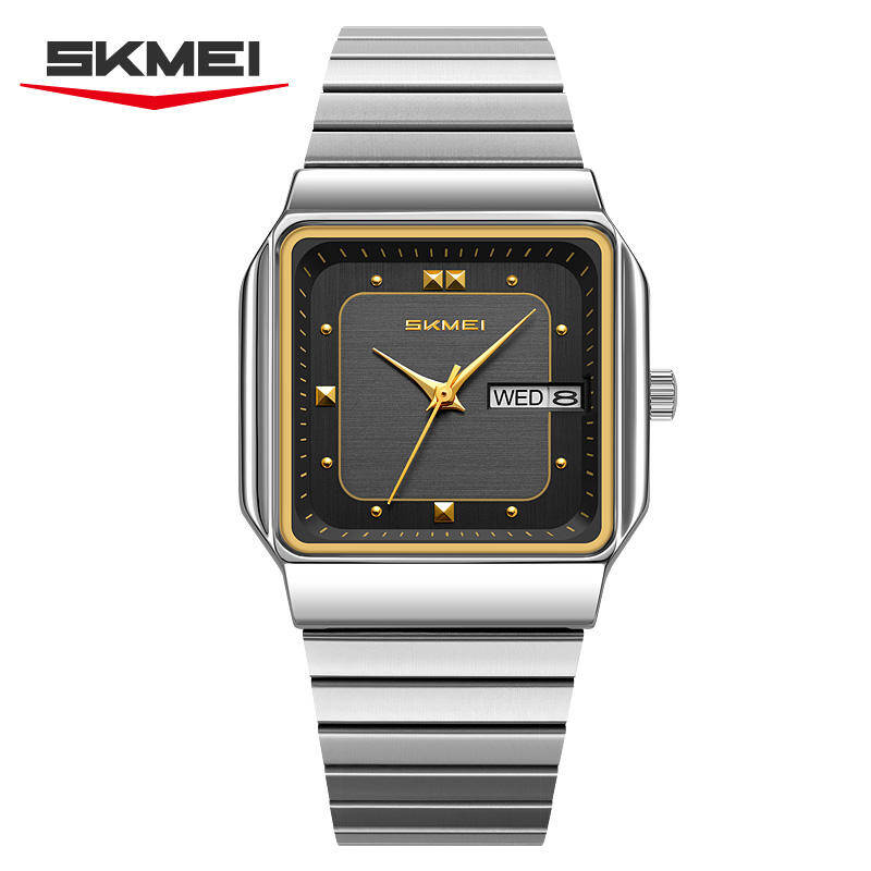 SKMEI 9414 Unisex Watch - Silver Black