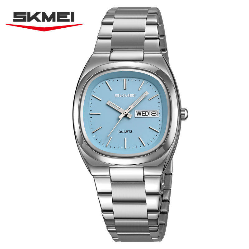 SKMEI 2420 Unisex Watch - Silver Sky Blue