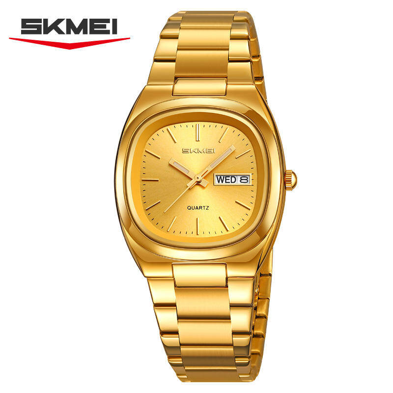 SKMEI 2420 Unisex Watch - Gold