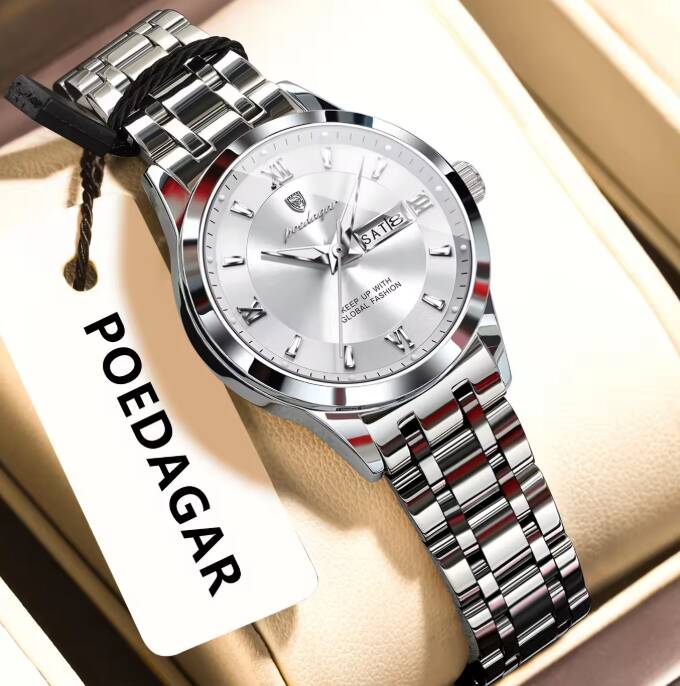 Poedagar 503 Women Watch - Silver