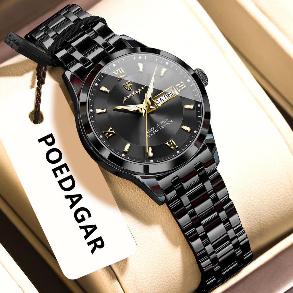 Poedagar 503 Women Watch - Black