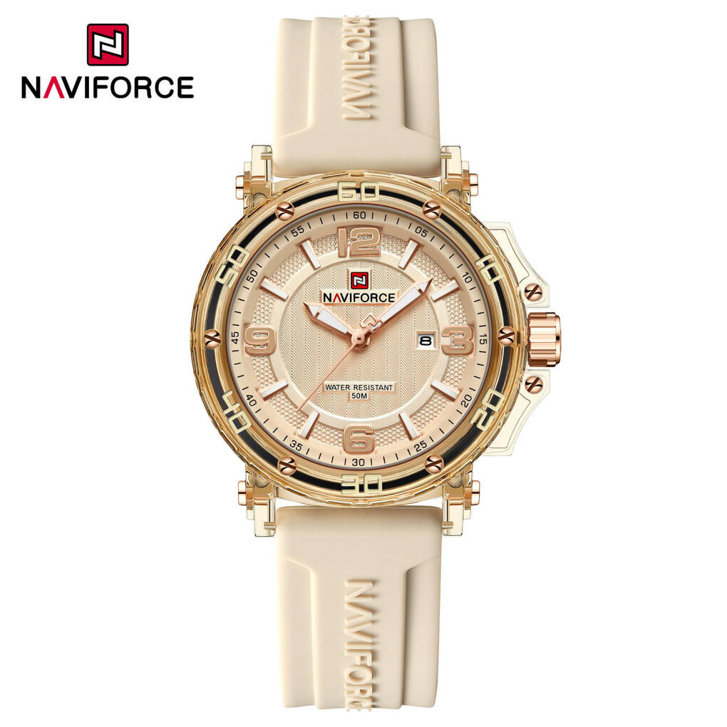 NAVIFORCE 7125 Women Watch - Gold