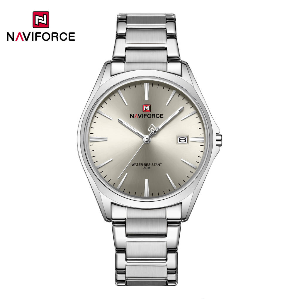 NAVIFORCE 9291 CH For Men - Silver Gray