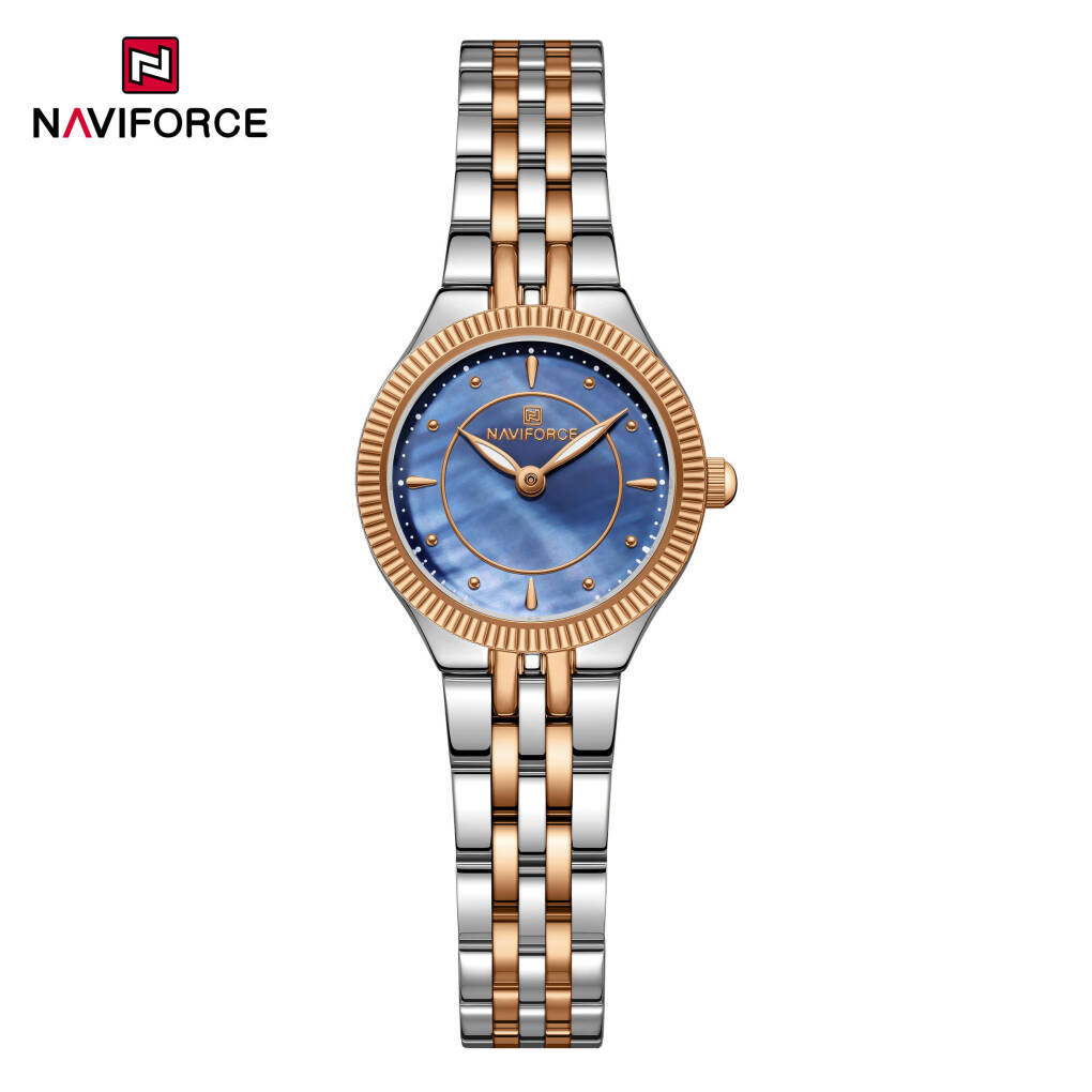 NAVIFORCE 5084 CH For Women - Silver Rose Blue