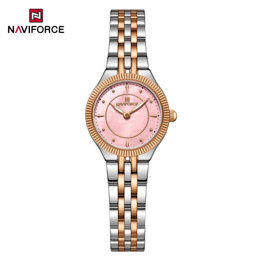 NAVIFORCE 5084 CH For Women - Silver Rose Pink
