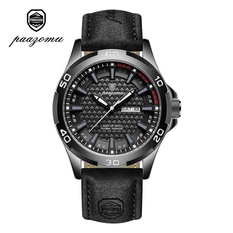 POEDAGAR 895 L Men Watch - Black Gray