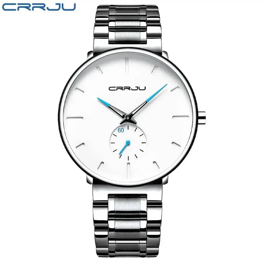 CRRJU 2150 CH For Men - Silver White