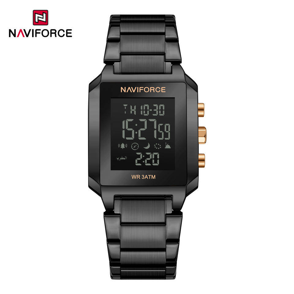 Naviforce 9270 CH Men Watch - Black Rose