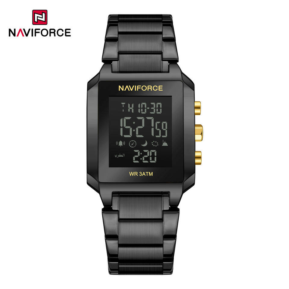 Naviforce 9270 CH Men Watch - Black Gold