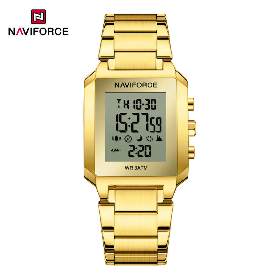 Naviforce 9270 CH Men Watch - Gold