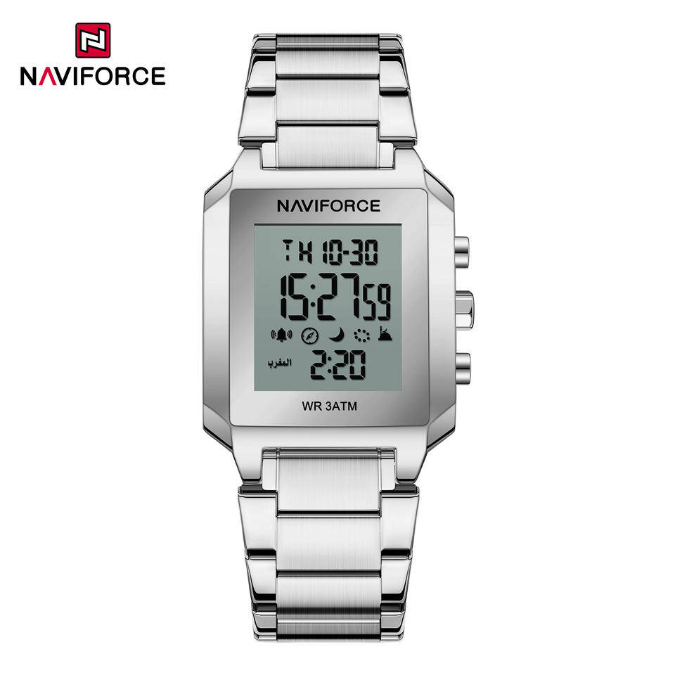 Naviforce 9270 CH Men Watch - Silver