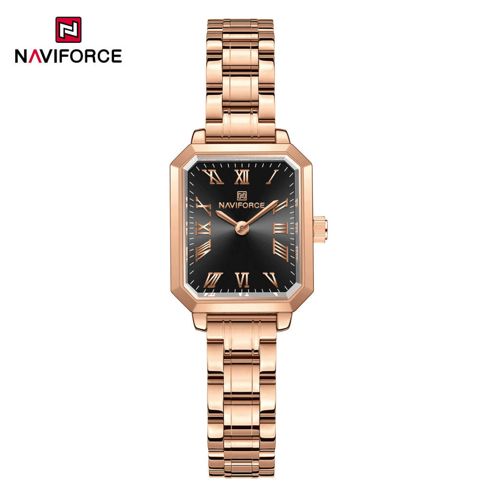 Naviforce 5080 CH For Women - Black Rose