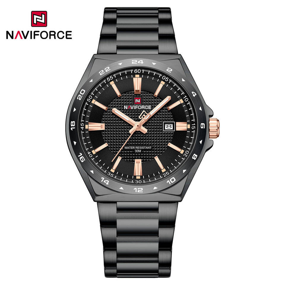 NAVIFORCE 9266 CH For Men - Black Rose
