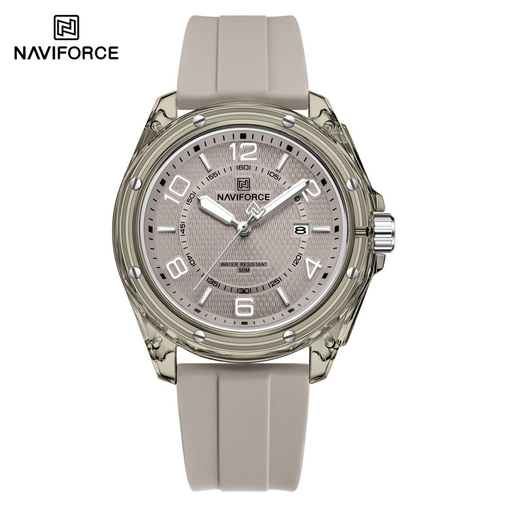 NAVIFORCE 6119 T For Men - Gray White