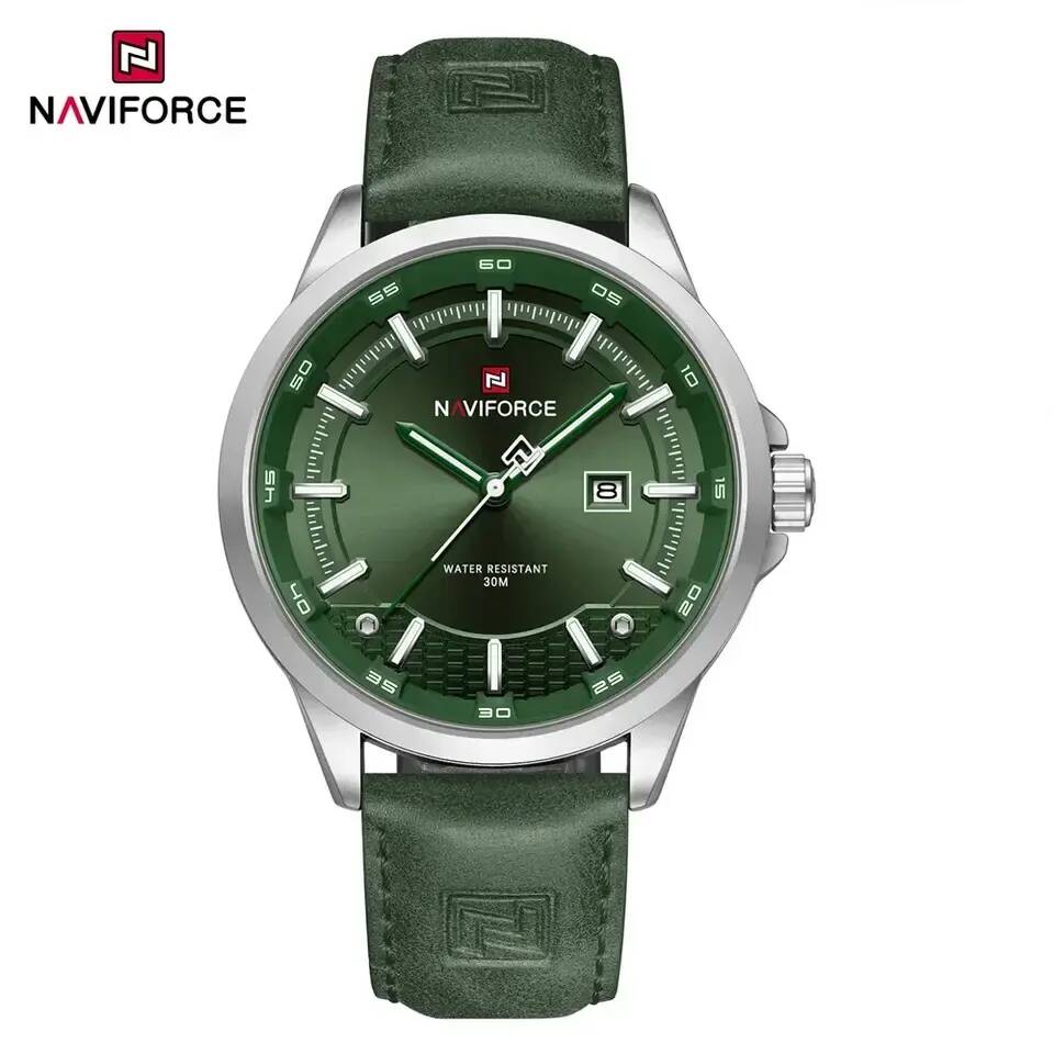 NAVIFORCE 9248 Men's Watch - Silver Green