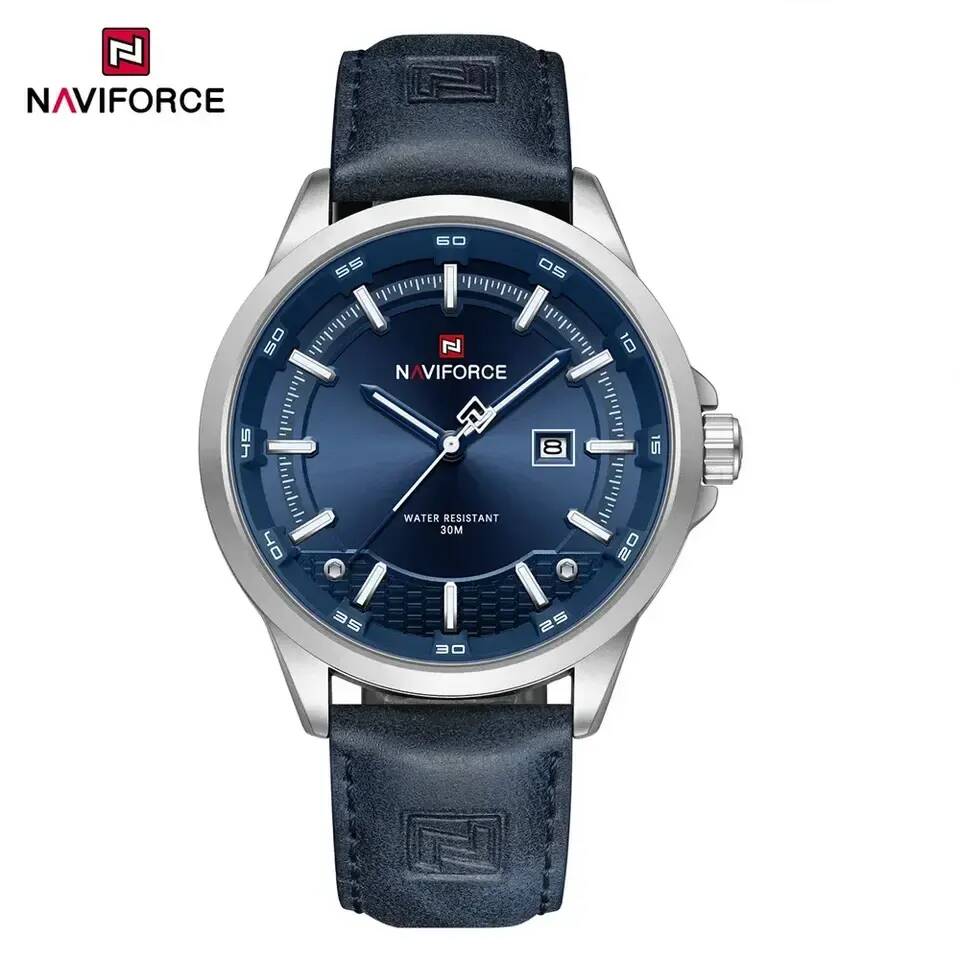 NAVIFORCE 9248 Men's Watch - Silver Blue