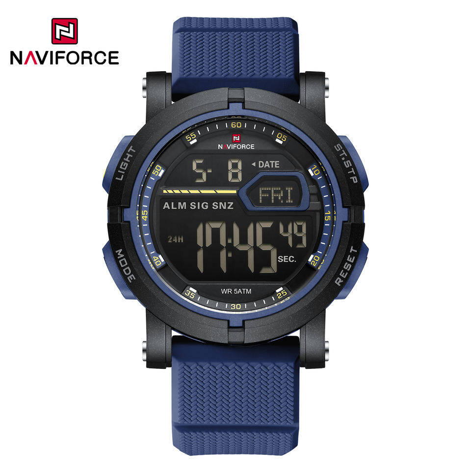 NAVIFORCE 7139 Men's Digital Watch - Blue