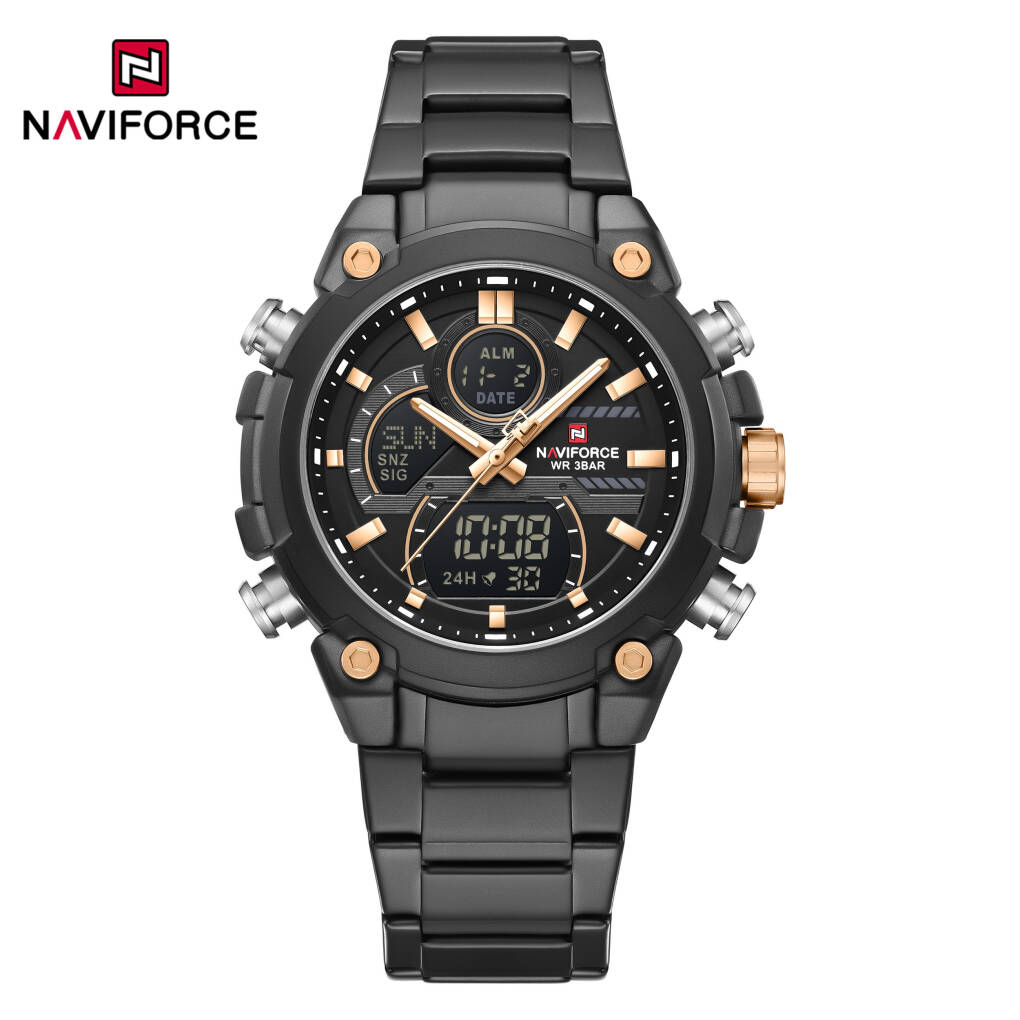NAVIFORCE 9278 CH For Men - Black Rose